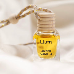 Amber Vanilla Hanging Car Air Freshener