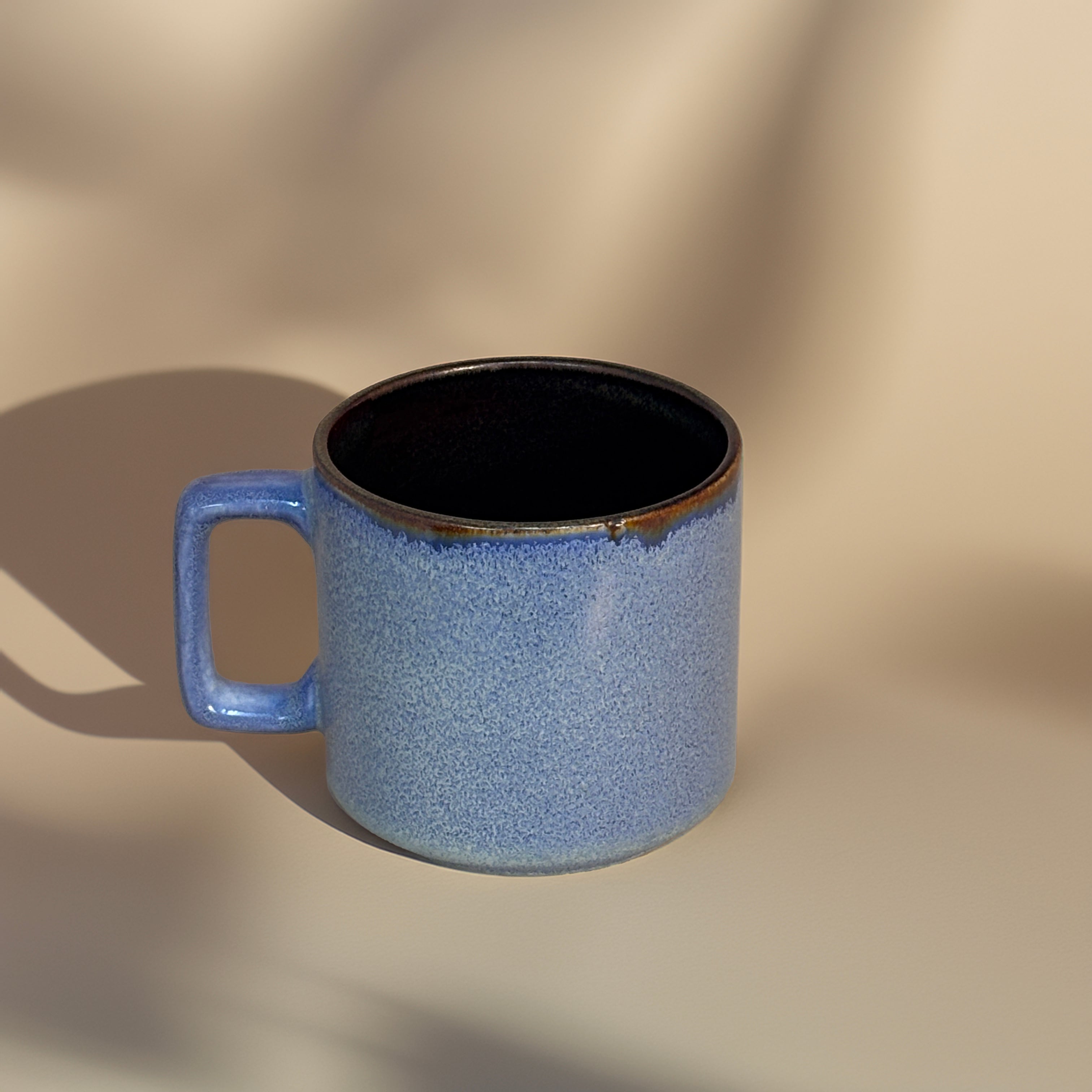 Glazed Ceramic Mug - Sky