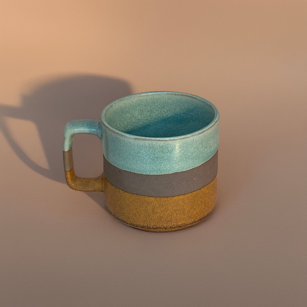 Ceramic Mug- Teal