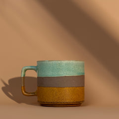 Ceramic Mug- Teal