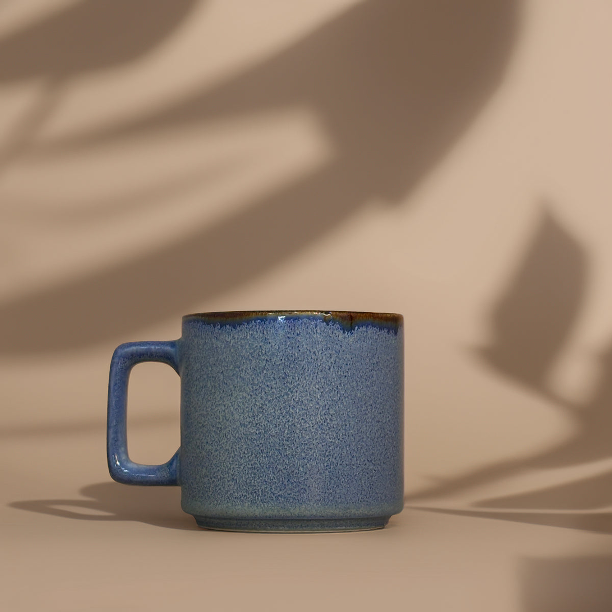 Glazed Ceramic Mug - Sky